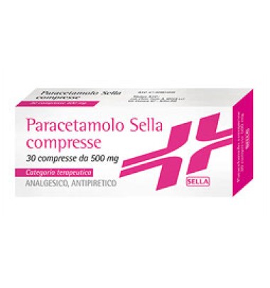 Paracetamolo Sella*30cpr 500mg -OFFERTISSIMA-ULTIMI PEZZI-ULTIMI ARRIVI-PRODOTTO ITALIANO-
