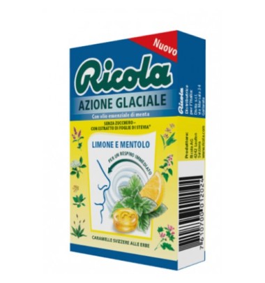 Ricola Azione Glaciale Limone/mentolo 50g-ULTIMO ARRIVO-OFFERTISSIMA- 
