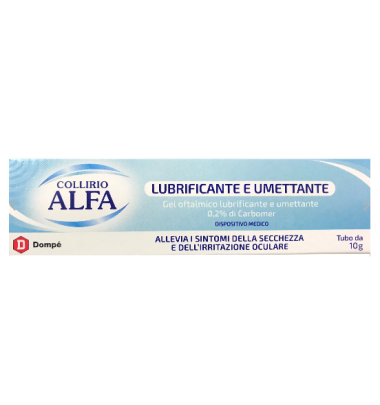 Collirio Alfa Lubrif Gel 10ml-ULTIMI ARRIVI-PRODOTTO ITALIANO-OFFERTISSIMA-ULTIMI PEZZI-