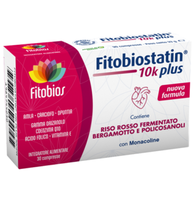 Fitobiostatin 10k Plus 30 cpr -ULTIMI ARRIVI-PRODOTTO ITALIANO-OFFERTISSIMA-ULTIMI PEZZI-