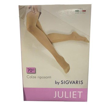 Sigvaris Juliet 70 Den Collant Calibrato a Maglia Liscia Punta Chiusa Taglia 4 SKIN