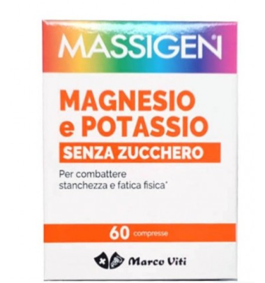Mass Magnesio Potassio 60cpr -OFFERTISSIMA-ULTIMI PEZZI-ULTIMI ARRIVI-PRODOTTO ITALIANO-