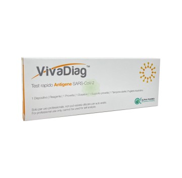VivaDiag Test Rapido Antigene SARS-CoV-2 Solo Per uso professionale - 1 Pz