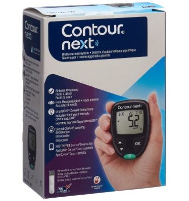 Contour Next - Glucometro Per Il Test della Glicemia -OFFERTISSIMA-ULTIMI PEZZI-ULTIMI ARRIVI-PRODOTTO ITALIANO-