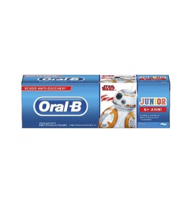 Oral-B Dentifricio Junior Star Wars 6 - 12 anni