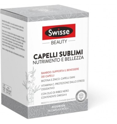 SWISSE Capelli Sublimi 30 capsule molli da 1360 mg