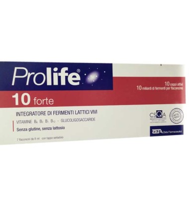 Prolife 10 Forte 7 flaconcini 8ml-OFFERTISSIMA-ULTIMI PEZZI-ULTIMI ARRIVI-PRODOTTO ITALIANO-