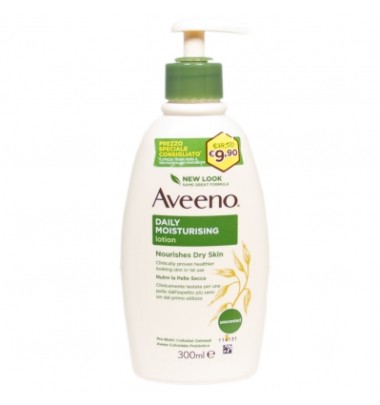 Aveeno crema idratante corpo Pump dry skin 300 ml