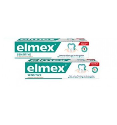 Elmex Sensitive Dentifricio Confezione 2x75 ml -ULTIMI ARRIVI-PRODOTTO ITALIANO-OFFERTISSIMA-ULTIMI PEZZI-