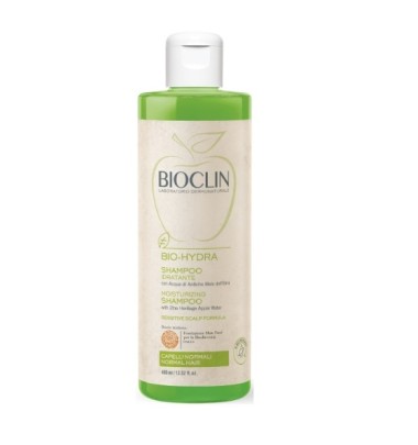 Bioclin Bio Hydra Shampoo Idratante Capelli Normali Cute Sensibile, 400 ml
