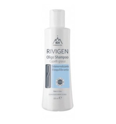 Rivigen Oligo Shampoo Capelli Grassi Confezione 200 ml