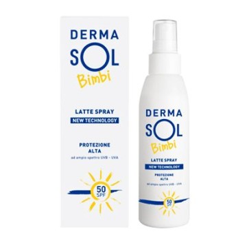 Dermasol - Latte Spray Bambini Spf 50 Confezione 125 ml
