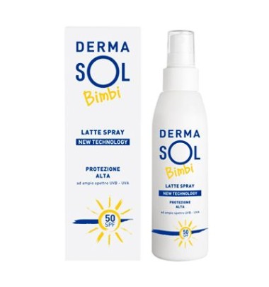 Dermasol - Latte Spray Bambini Spf 50 Confezione 125 ml