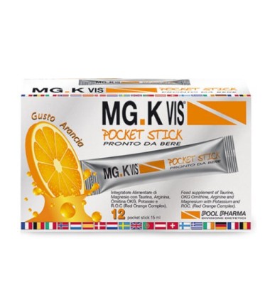 MGK VIS Pocket Stick Arancia 12 buste CONFEZIONE ITALIANA ULTIMO ARRIVO