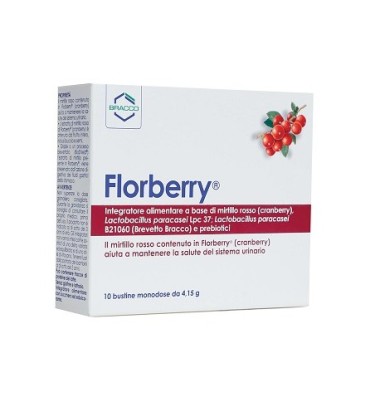 Florberry 10 bustine monodose da 4,15 gr -OFFERTISSIMA-ULTIMI PEZZI-ULTIMI ARRIVI-PRODOTTO ITALIANO-