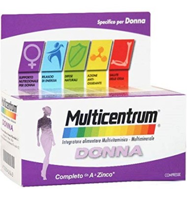 Multicentrum Donna  30cpr PRODOTTO ITALIANO ULTIMO ARRIVO LUNGA SCADENZA