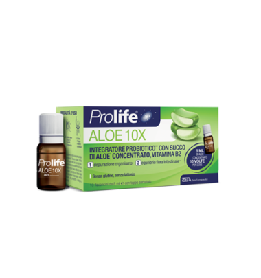 Prolife Aloe 10X 10 Flaconcini Da 8 ml -OFFERTISSIMA-ULTIMI PEZZI-ULTIMI ARRIVI-PRODOTTO ITALIANO-