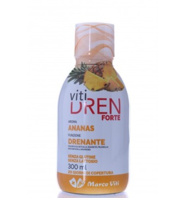 Vitidren Forte Ananas 300 ml NUOVO ARRIVO CONFEZIONE ITALIANA 