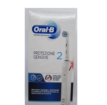 Oral-B Power Pro 2 Spazzolino Elettrico Protezione Gengive con 2 testine ULTIMO ARRIVO CON RIMBORSO DI 15 EURO CON CARTOLINA