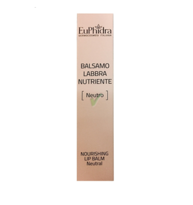 EuPhidra Make-Up Base Balsamo Labbra Nutriente Colore Neutro Naturale -FINO AD ESAURIMENTO SCORTE-SCONTO 50%-