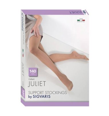 Sigvaris Juliet 140 Den Collant Materna a Maglia Liscia Punta Chiusa Taglia 4 Skin