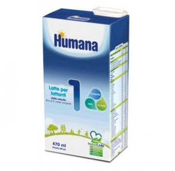  Humana 1 NaturCare Latte Artificiale Di Crescita 470 ml