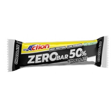 ProAction Linea Sportivi High Protein Zero Bar Integratore Barretta Cioccola 60 gr