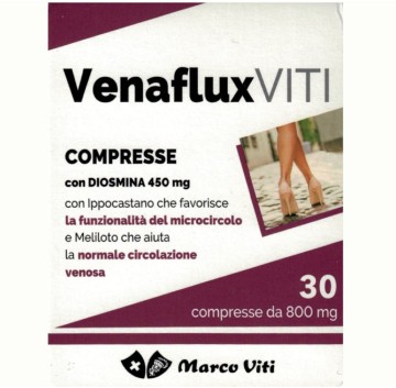 Venaflux Viti 30 Compresse  -OFFERTISSIMA-ULTIMI PEZZI-ULTIMI ARRIVI-PRODOTTO ITALIANO-