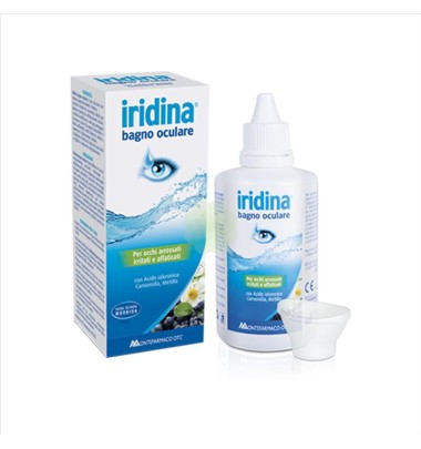 Iridina Bagno Oculare Dispositivo Medico 120 ml -OFFERTISSIMA-ULTIMI PEZZI-ULTIMI ARRIVI-PRODOTTO ITALIANO-