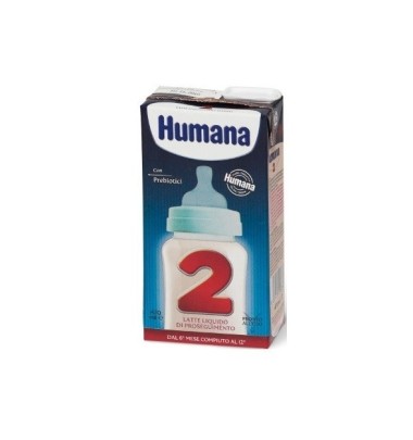 Humana 2 Latte Liquido Di Proseguimento GOS Slim 470 ml