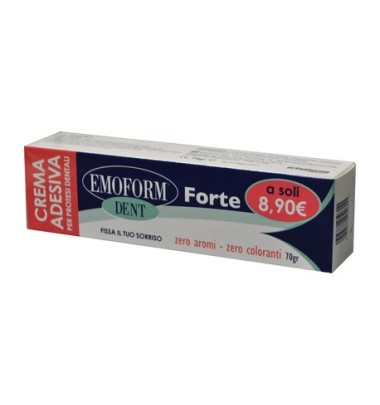 Emoform Crema Adesiva Forte per Dentiere 70 gr -OFFERTISSIMA-ULTIMI PEZZI-ULTIMI ARRIVI-PRODOTTO ITALIANO-