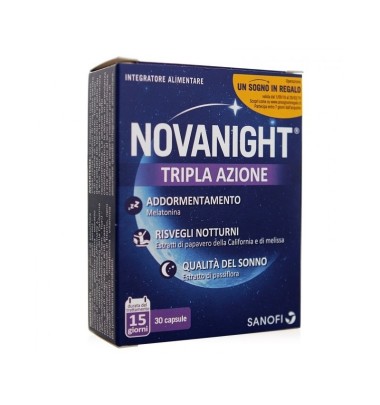 Novanight Tripla Azione 30 capsule