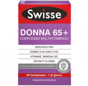 SWISSE Donna 65+ Complesso Multivitaminico 30 compresse