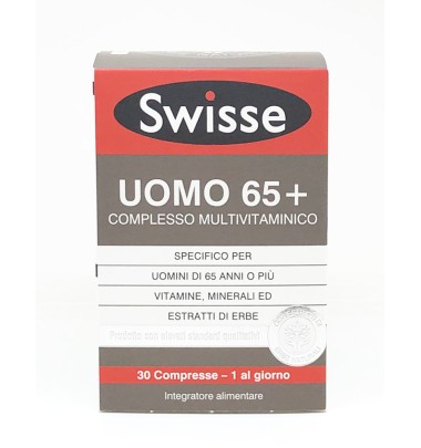 SWISSE Uomo 65+ Complesso Multivitaminico 30 compresse