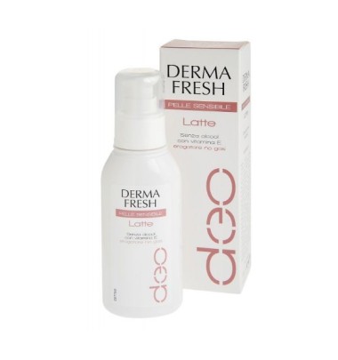 Dermafresh Linea Pelli Sensibili Latte Deodorante 100 ml (CONFEZIONE ITALIANA Taglio Prezzo)