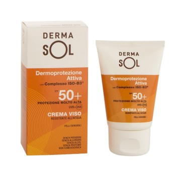 Dermasol Dermoprotezione Attiva Crema Solare Viso SPF50+ 50 ml