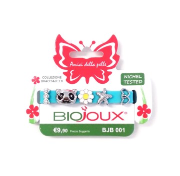 Biojoux Braccialetto Aqua Silicone White Charms 1 Pezzo
