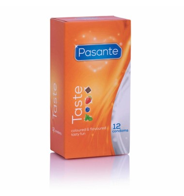 Pasante Taste Condom 12 pz