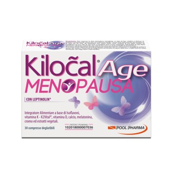 Kilocal Age Menopausa 30 compresse-OFFERTISSIMA-ULTIMI PEZZI-ULTIMI ARRIVI-PRODOTTO ITALIANO-