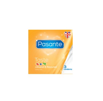 Pasante Taste Condom 3 pz