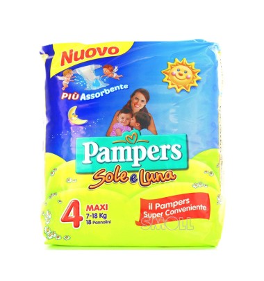 Pampers Sole&luna Maxi 18pz