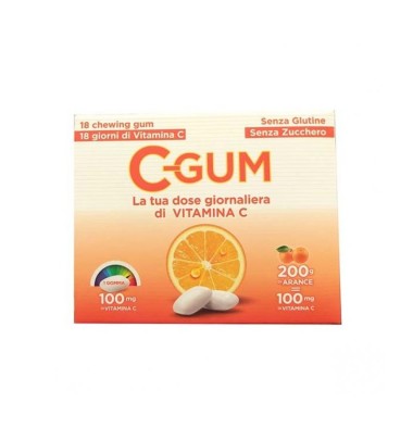 Vitamina C Agrumi 18gomme -OFFERTISSIMA-ULTIMI PEZZI-ULTIMI ARRIVI-PRODOTTO ITALIANO-