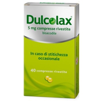 Dulcolax*40cpr Riv 5mg-ULTIMI ARRIVI-PRODOTTO ITALIANO-OFFERTISSIMA-ULTIMI PEZZI-