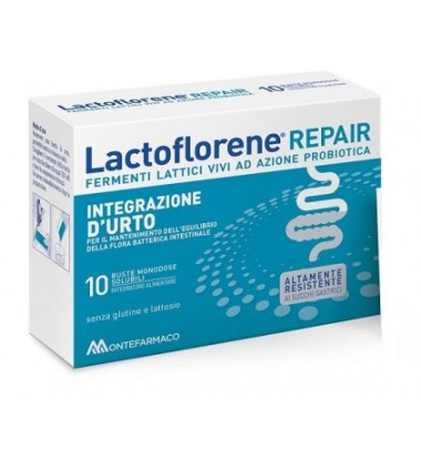 Lactoflorene Repair 10bust -OFFERTISSIMA-ULTIMI PEZZI-ULTIMI ARRIVI-PRODOTTO ITALIANO-