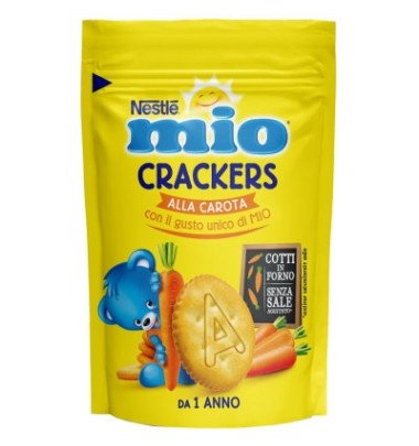 Mio Crackers Carota 100g -OFFERTISSIMA-ULTIMI PEZZI-ULTIMI ARRIVI-PRODOTTO ITALIANO-