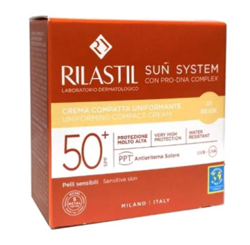 RILASTIL SUN PPT 50+ BEIGE NF -OFFERTISSIMA-ULTIMI PEZZI-ULTIMI ARRIVI-PRODOTTO ITALIANO-