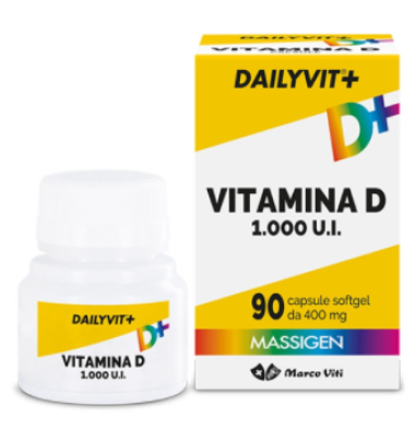 DAILYVIT VIT D 1000 UI 36G -OFFERTISSIMA-ULTIMI PEZZI-ULTIMI ARRIVI-PRODOTTO ITALIANO-