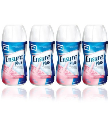 ENSURE PLUS FRAGOLA 4X200ML