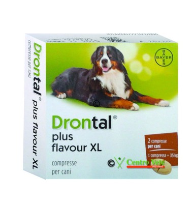 Drontal Plus Flavour Xl*2cpr