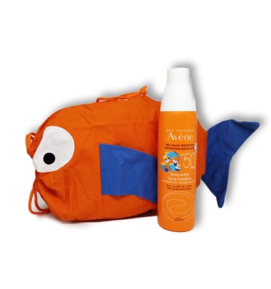 Avene Solari Bambini SPF50+ Spray 200ML + Gadget Zainetto Pesce- OFFERTISSIMA-ULTIMI PEZZI-PRODOTTO ITALIANO-